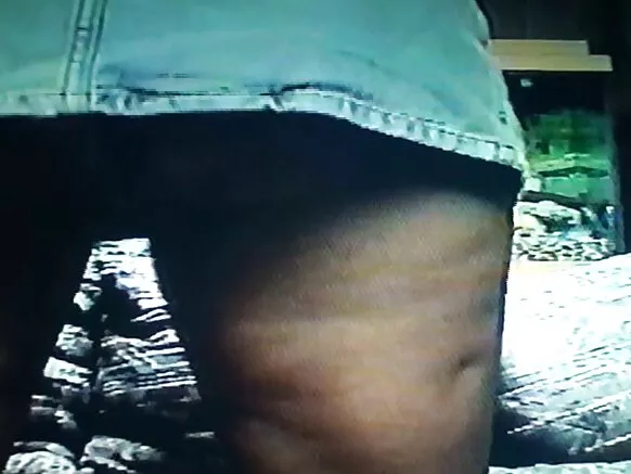 কালো এইচডি বা labia majora সঙ্গে নগ্ন পরিপক্ক মেরি.