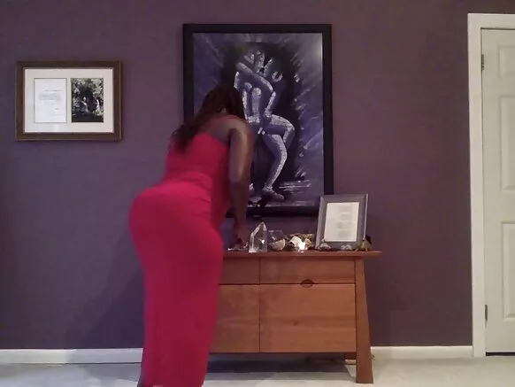 XXX কালো দেবী বাড়িতে তৈরি। 3টি বড় গাধা।